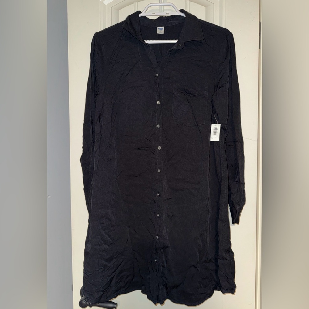Old Navy Button Down Shirt Dress